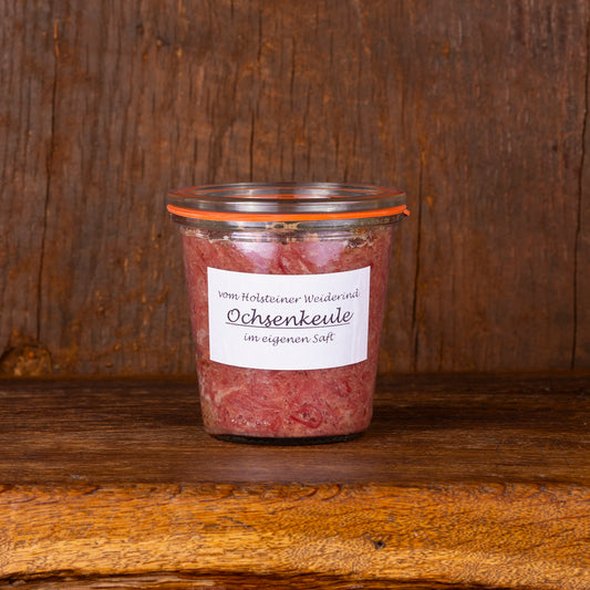 Holsteiner Ochsenkeule im eigenen Saft