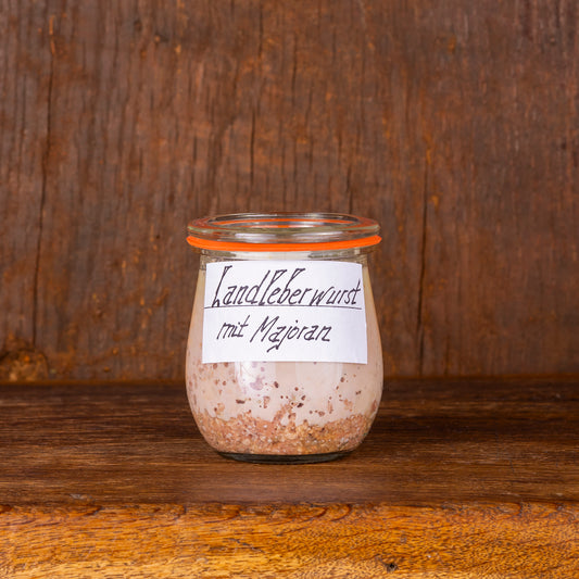 Holsteiner Landleberwurst mit Majoran