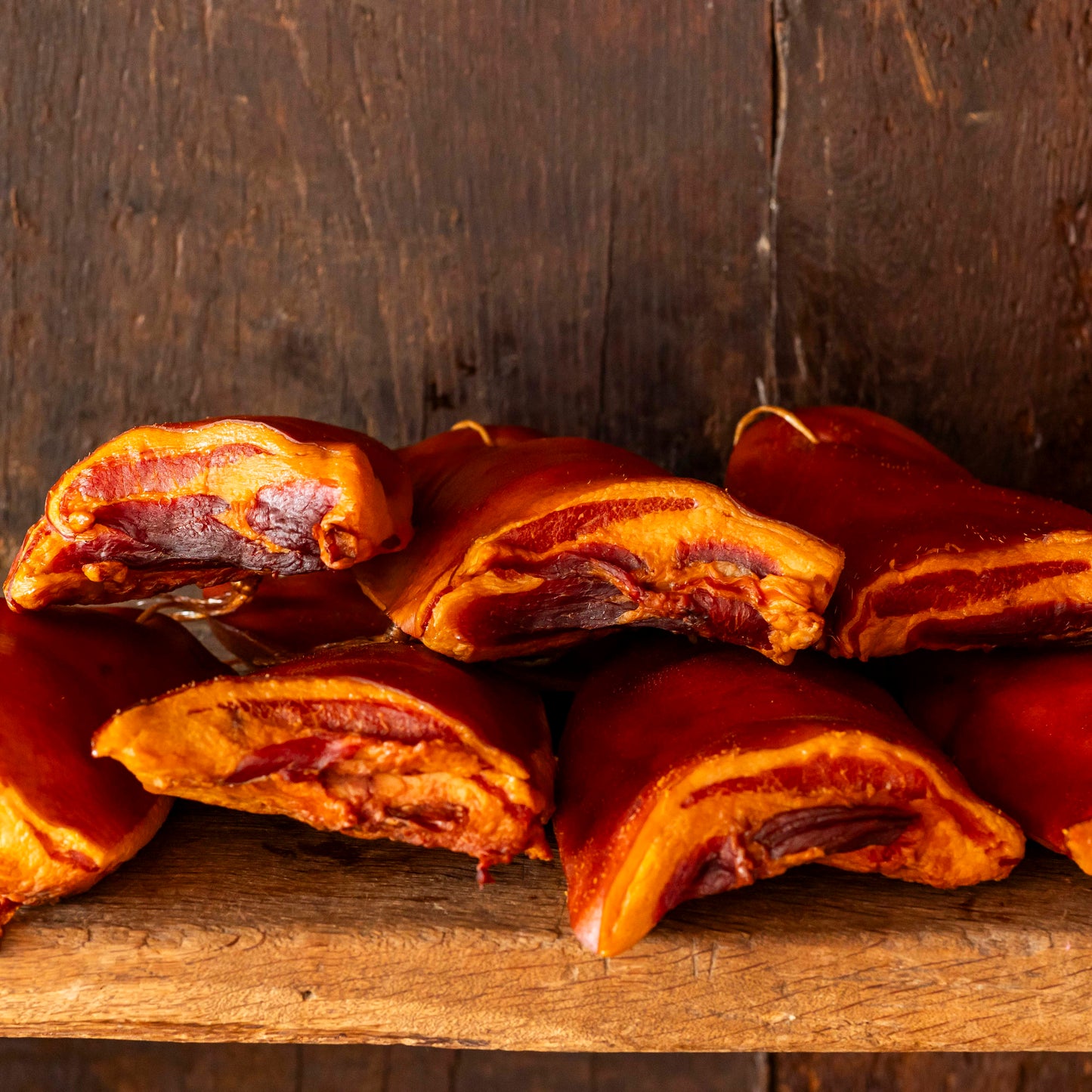 Geräucherte Schweinebacke