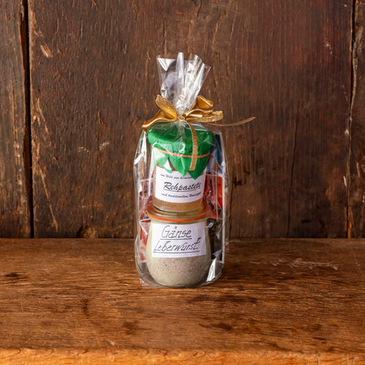 Weihnachtszweier: Rehpastete & Gänse Leberwurst
