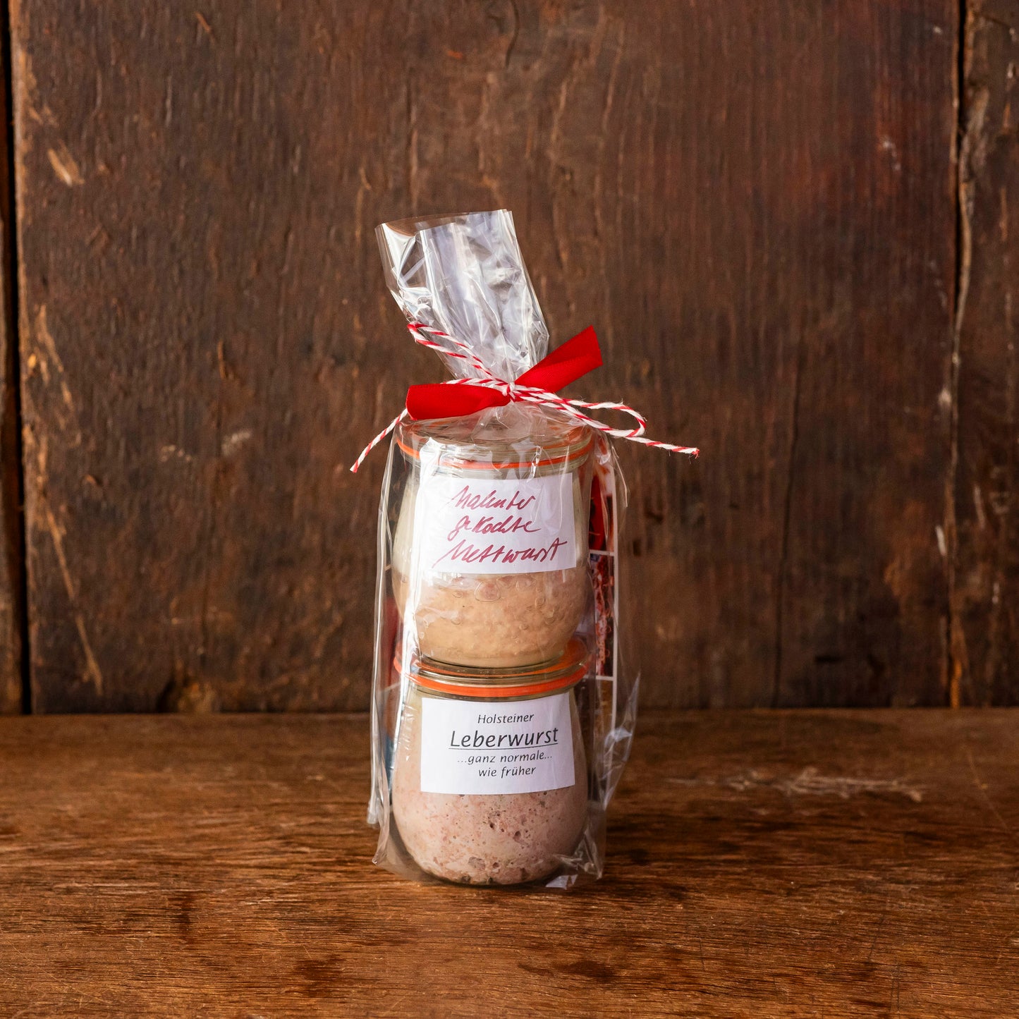 Wurstzweier: Malenter gekochte Mettwurst & Holsteiner Leberwurst - wie früher